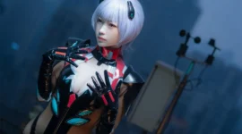 EVA 绫波丽2cosplay-绝对领域