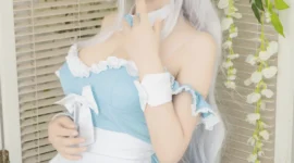 碧蓝航线 小天鹅cosplay-绝对领域