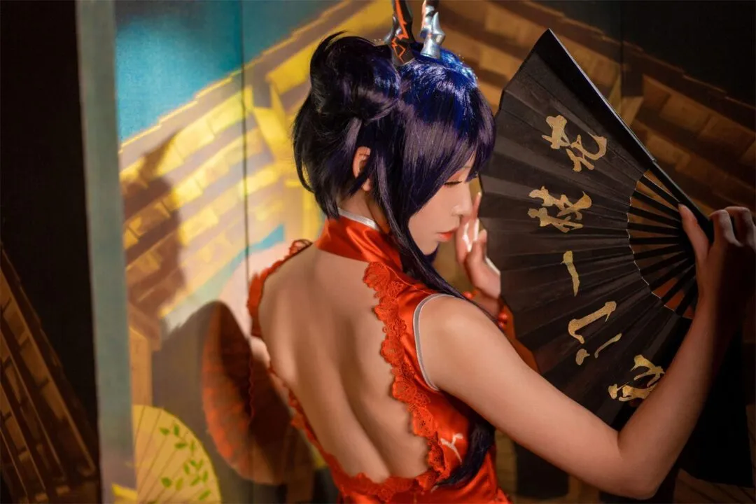 明日方舟 陈cosplay-绝对领域