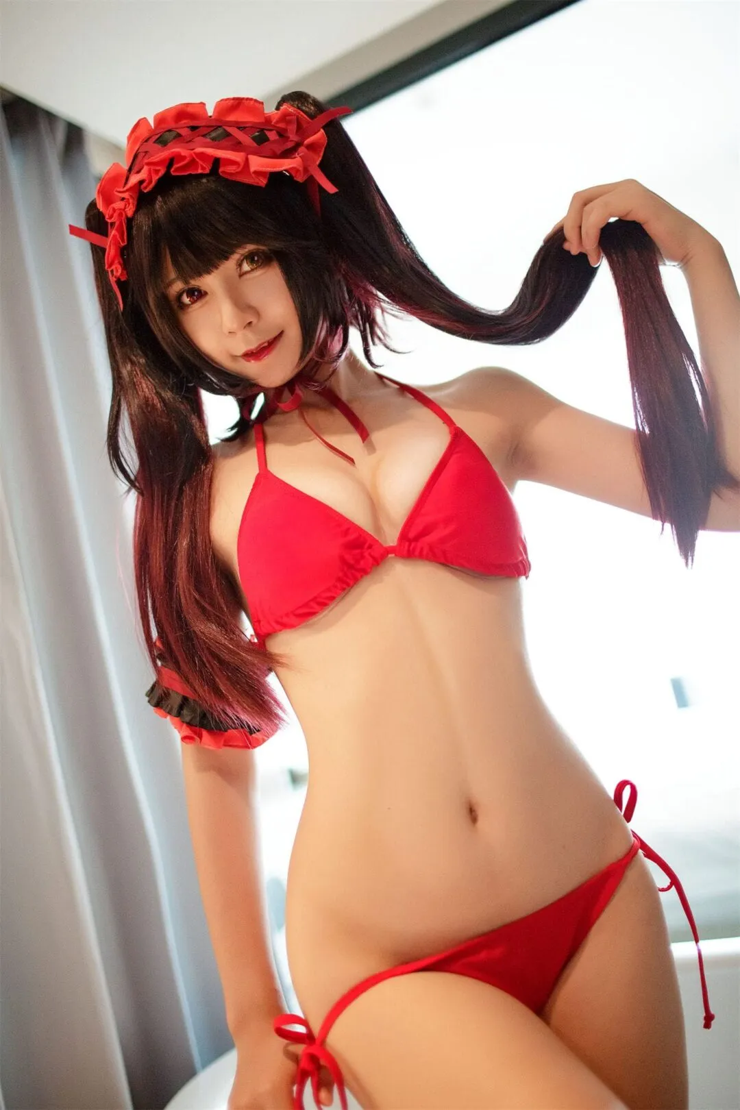 约会大作战 时崎狂三6cosplay-10