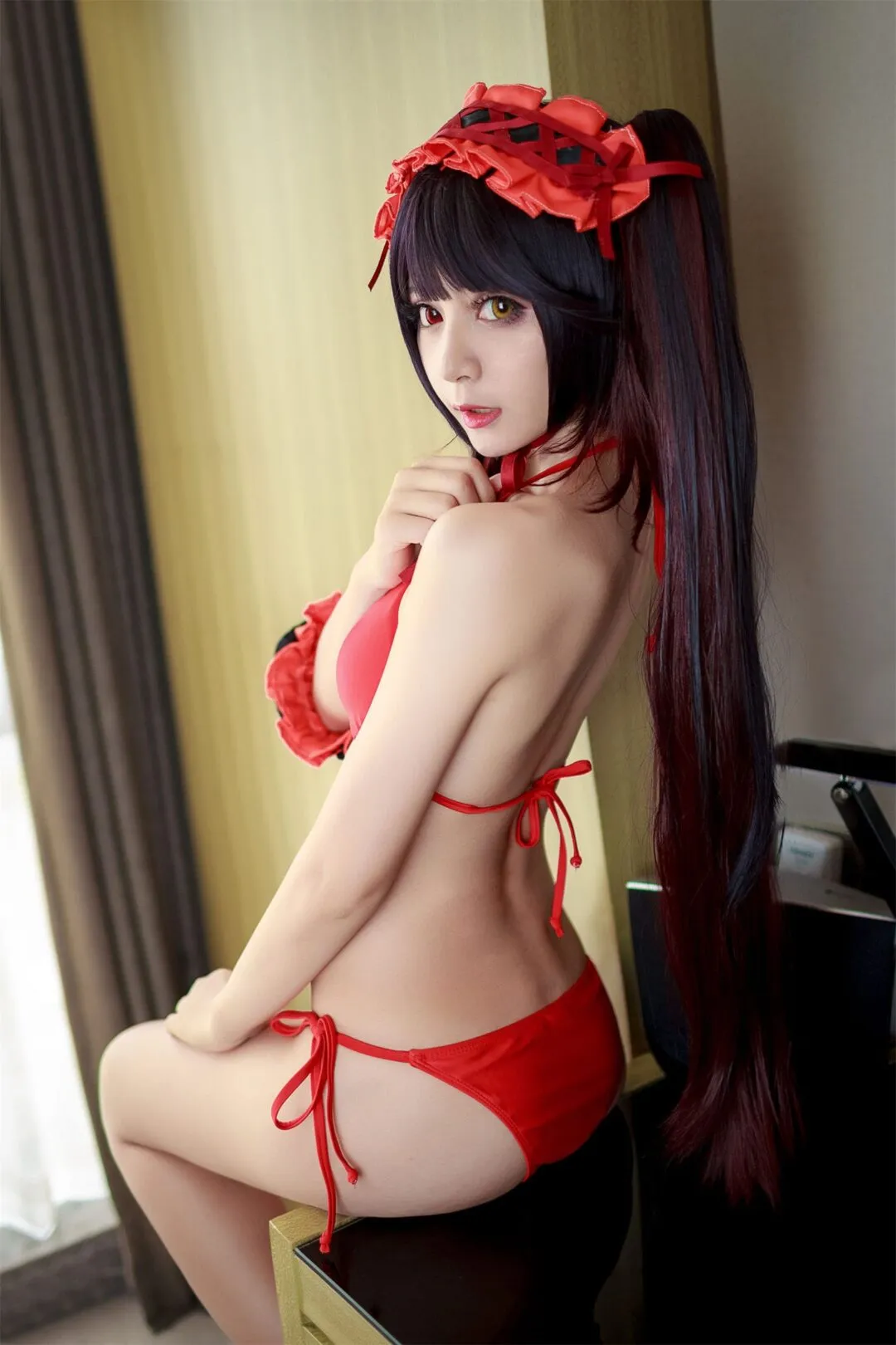 约会大作战 时崎狂三6cosplay-12