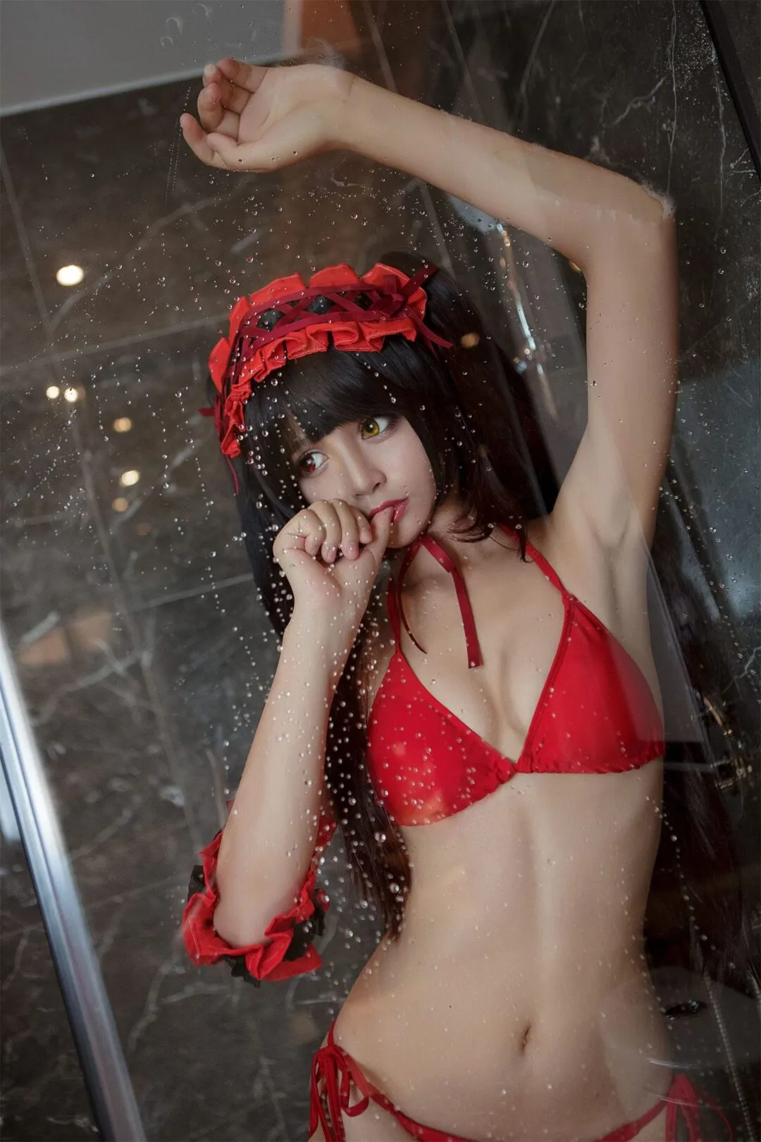 约会大作战 时崎狂三6cosplay-15