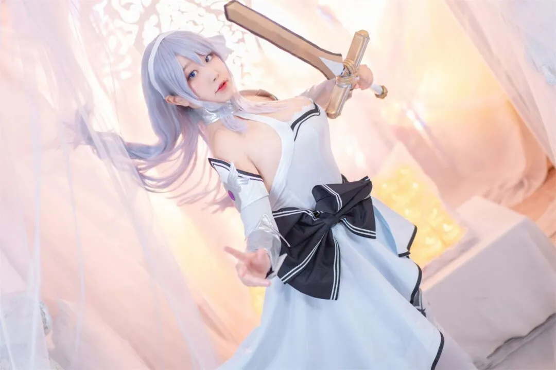 公主连结 静流cosplay-绝对领域