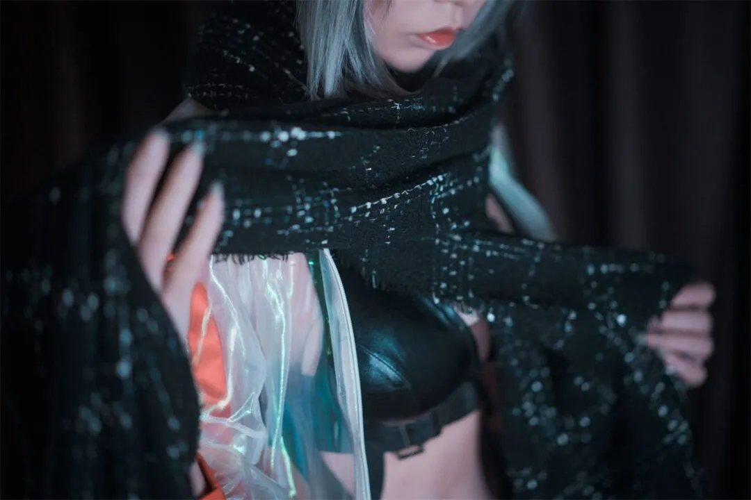 明日方舟 黑2cosplay-绝对领域