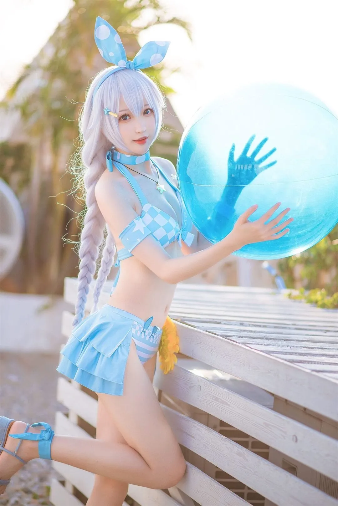 崩坏三 琪亚娜cosplay-绝对领域