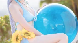 崩坏三 琪亚娜cosplay-绝对领域