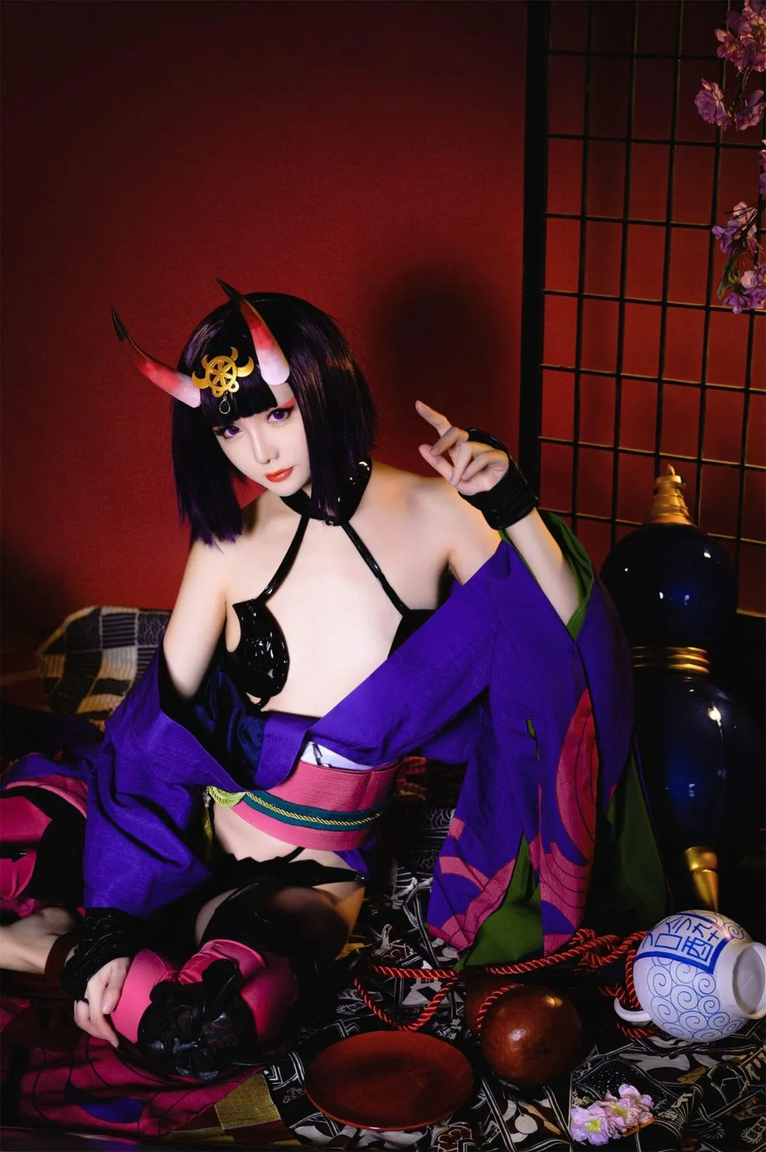 FGO 酒吞童子4cosplay-绝对领域