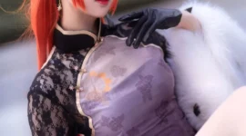 碧蓝航线 君主cosplay-绝对领域