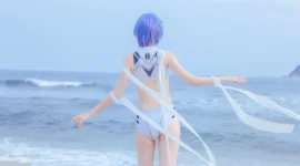 EVA 绫波丽3cosplay-绝对领域