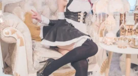 玉藻前女仆cosplay-绝对领域