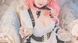 玉藻前女仆cosplay-绝对领域