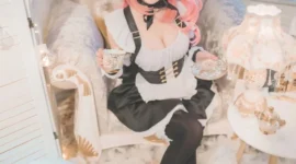 玉藻前女仆cosplay-绝对领域