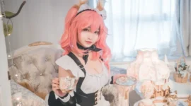 玉藻前女仆cosplay-绝对领域