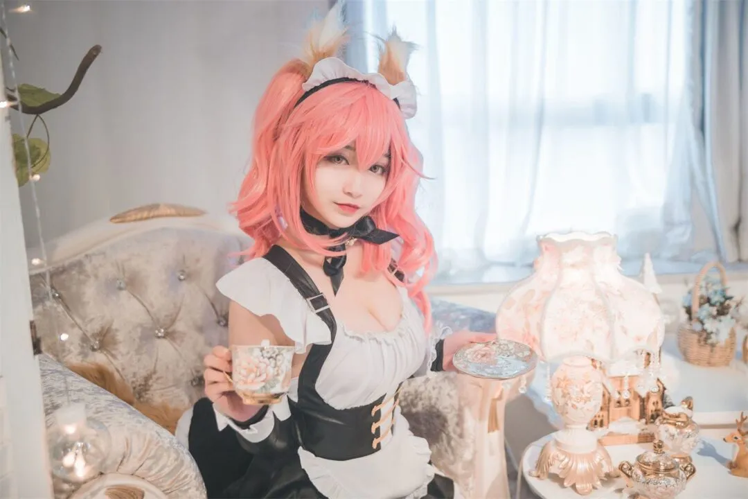 玉藻前女仆cosplay-绝对领域