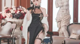 少女前线OTs-14cosplay-绝对领域