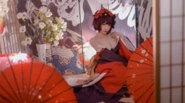 Fate葛饰北斋cosplay-绝对领域