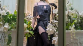 礼服贞德cosplay-绝对领域