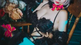 黑色贞德cosplay-绝对领域