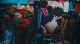 黑色贞德cosplay-绝对领域