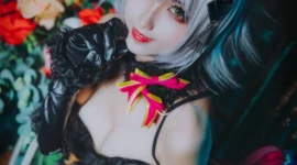 黑色贞德cosplay-绝对领域