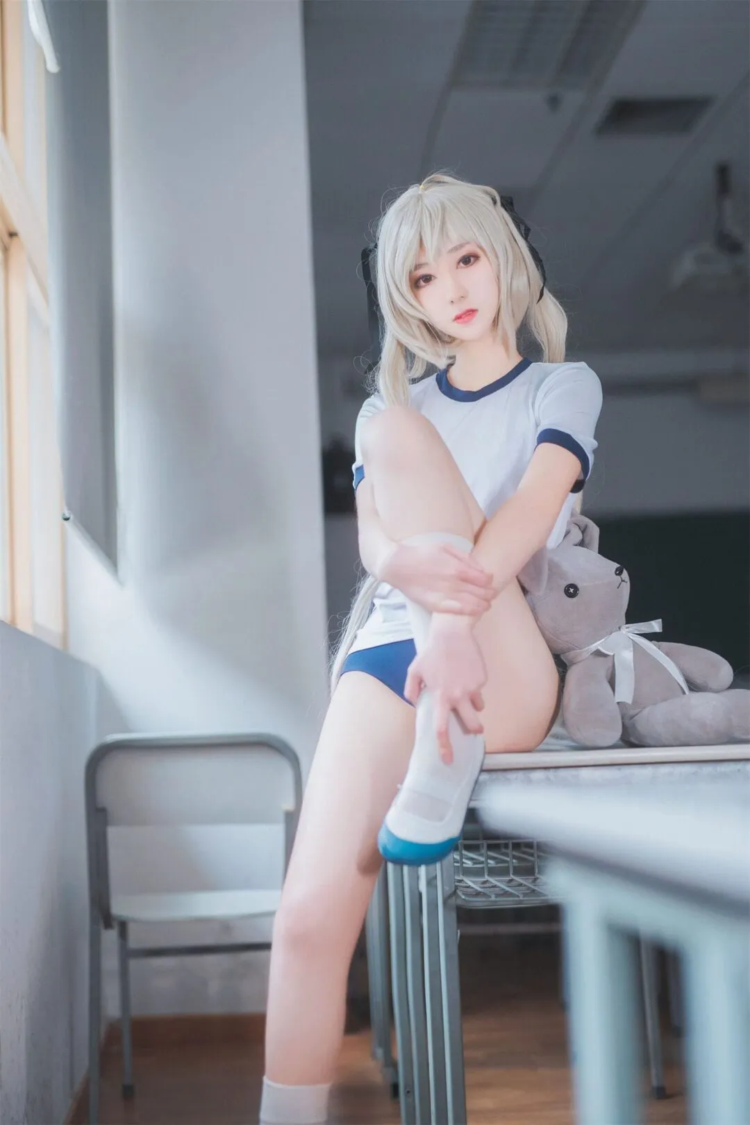 春日野穹体操服cosplay-10