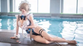 崩坏3丽塔cosplay-绝对领域