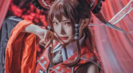 《东方Project》博丽灵梦cosplay-绝对领域