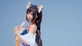 《公主连结》水黑猫凯露cosplay-绝对领域