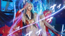 《阴阳师》紧那罗cosplay-绝对领域