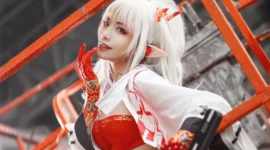《明日方舟》年cosplay-绝对领域