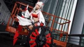 《明日方舟》年cosplay-绝对领域