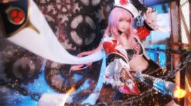 《王者荣耀》虞姬加勒比小姐cosplay-绝对领域