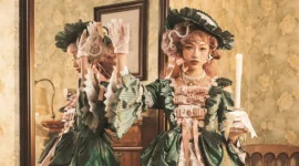 Lolita少女宫廷复古写真-绝对领域