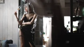 《明日方舟》黑cosplay-绝对领域