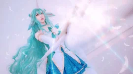 《英雄联盟》索拉卡cosplay-绝对领域