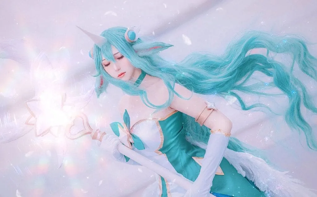 《英雄联盟》索拉卡cosplay-绝对领域