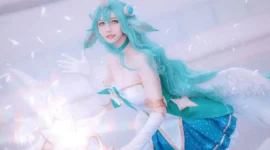 《英雄联盟》索拉卡cosplay-绝对领域
