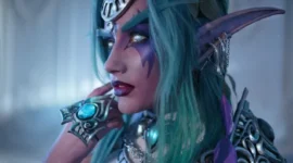 《魔兽世界》泰兰德cosplay-绝对领域
