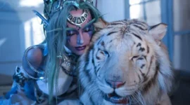 《魔兽世界》泰兰德cosplay-绝对领域