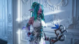 《魔兽世界》泰兰德cosplay-绝对领域