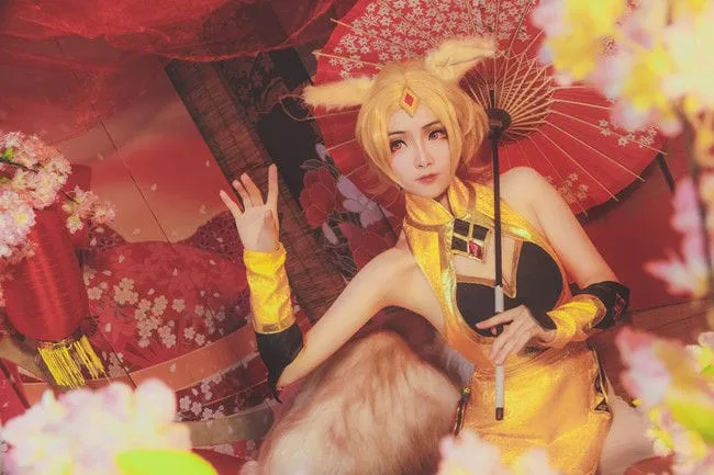王者荣耀妲己Cosplay-绝对领域