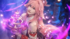 《原神》八重神子cosplay-绝对领域