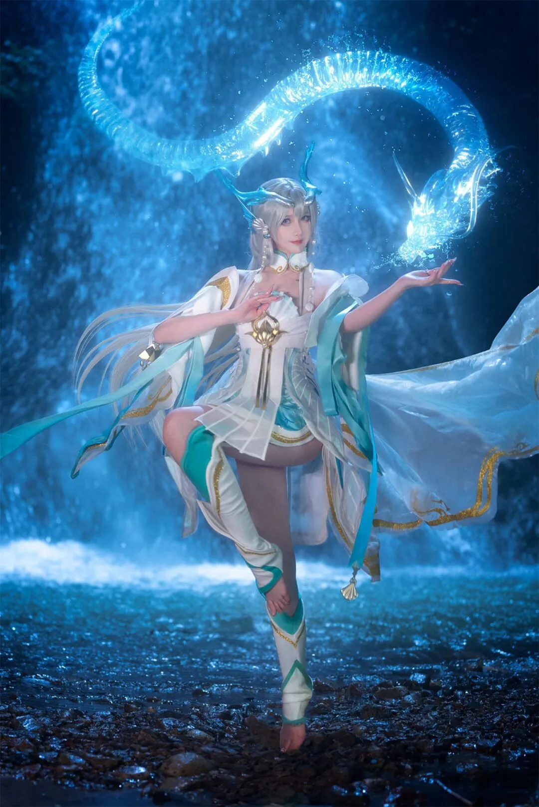 《王者荣耀》西施·游龙清影cosplay-10