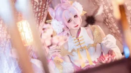 《王者荣耀》嫦娥拒霜思cosplay-绝对领域