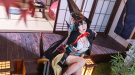 《永劫无间》妖刀姬cosplay-绝对领域