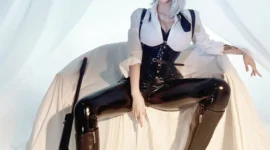 《守望先锋》艾什 cosplay-绝对领域