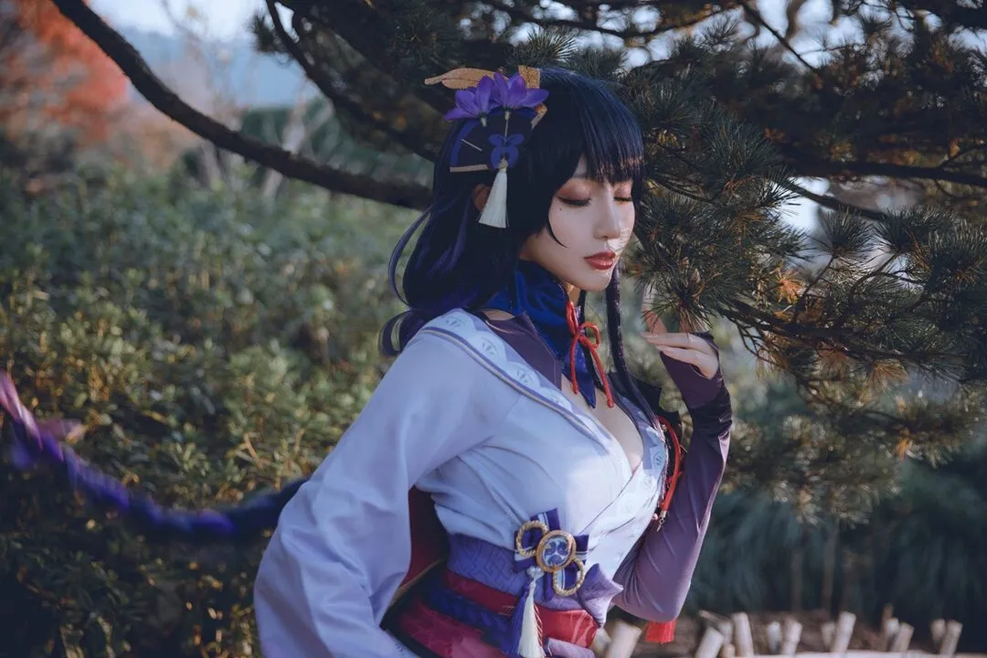 《原神》 雷电将军cosplay-11