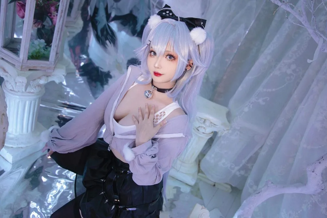 《少女前线:云图计划》芙洛伦cosplay-5