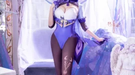 《 原神》刻晴cosplay-绝对领域