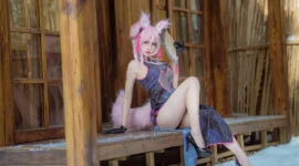 《Fate/Grand Order》高扬斯卡娅cosplay-绝对领域